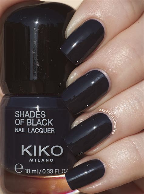 swatch smalto ysl holographic black|Mai senza smalto!: Kiko Shades of Black Nail Lacquer [skittle].